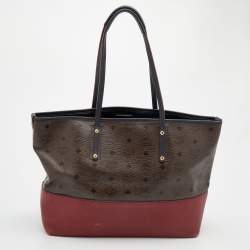 Pre Owned MCM Multicolor Visetos Coated Canvas and Leather Shopping Tote