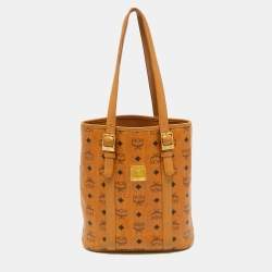 Mcm Leather Tote Bag