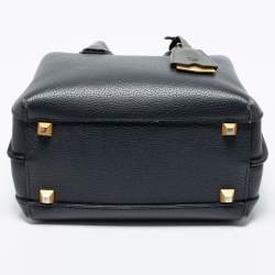 Pre Owned MCM Grey Leather Mini Milla Park Avenue Tote