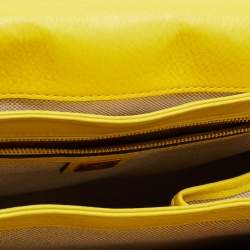 Pre Owned MCM Multicolor Snakeskin And Leather Little Veronica Top Handle Bag