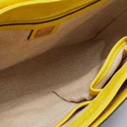 Pre Owned MCM Multicolor Snakeskin And Leather Little Veronica Top Handle Bag