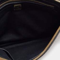 MCM Metallic Gold Visetos Coated Canvas Crossbody Bag