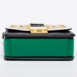 MCM Multicolor Visetos Coated Canvas and Zebra Print Calf Hair Little Veronika Top Handle Bag