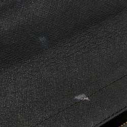 Pre Owned MCM Black Leather Double Zip Tote