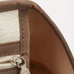 MCM Multicolor Visetos Coated Canvas and Leather Striped Munich Lion Tote