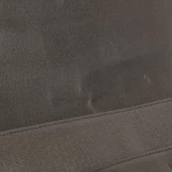 MCM Dark Brown Leather Flap Messenger Bag 