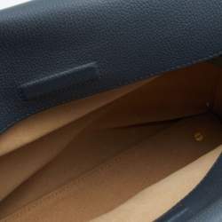 MCM Dark Grey Leather Medium Milla Tote