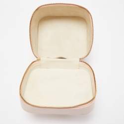 MCM Light Pink Leather Vanity Case Bag 