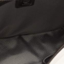 MCM White Visetos Coated Canvas Small Studs Stark Backpack