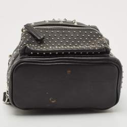 MCM Black Leather Mini Studded Stark-Bebe Boo Backpack