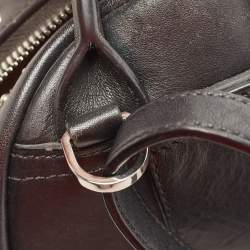 MCM Black Leather Mini Studded Stark-Bebe Boo Backpack