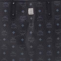 MCM Visetos Coated Canvas and Leather Project Shopper Tote