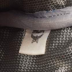 MCM Tan Visetos Coated Canvas and Leather Mini Studded Stark-Bebe Boo Backpack