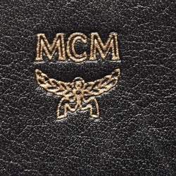 MCM Tan Visetos Coated Canvas and Leather Mini Studded Stark-Bebe Boo Backpack