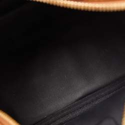 MCM Cognac Visetos Coated Canvas and Leather Mini Studded Stark-Bebe Boo Backpack