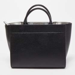 MCM Black Leather Tote