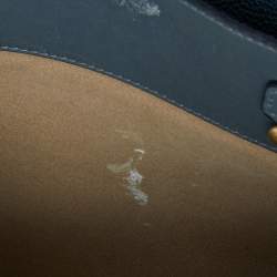 Pre Owned MCM Dark Grey Leather Medium Milla Tote