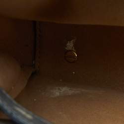 Pre Owned MCM Dark Grey Leather Medium Milla Tote