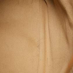 MCM Tan Visetos Coated Canvas and Leather Zipped Shoulder Bag