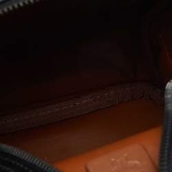 MCM Black Visetos Coated Canvas and Leather Mini Studded Stark-Bebe Boo Backpack