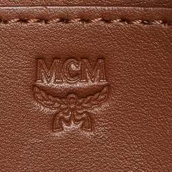 MCM Black Visetos Coated Canvas and Leather Mini Studded Stark-Bebe Boo Backpack