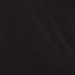 Pre Owned McQ by Alexander McQueen Black Jersey Gathered Mini Dress M