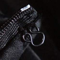 Pre Owned McQ by Alexander McQueen Black Cotton Blend Corset Waist Detail Pencil Skirt S