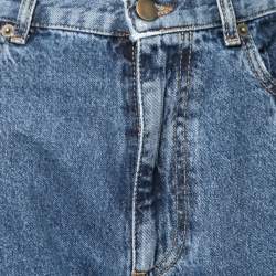 Pre Owned McQ by Alexander McQueen Two Toned Denim Jeans M