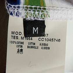 McQ by Alexander McQueen Multicolor Striped & Embroidered Tank Top M