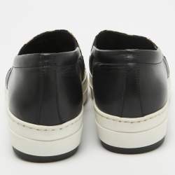 McQ by Alexander McQueen Tricolor Python Leather Slip On Sneakers Size 41