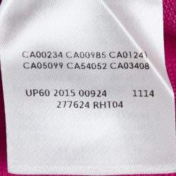 مملوكة مسبقًا McQ by Alexander McQueen Pink Cotton Pique Polo T-Shirt L