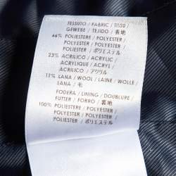 McQ by Alexander McQueen Ribbed Wool Blend Blazer & Skirt Set S