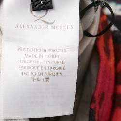 Pre Owned McQ by Alexander McQueen Multicolor Printed Jersey Mini Dress S