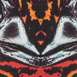 Pre Owned McQ by Alexander McQueen Multicolor Printed Jersey Mini Dress S