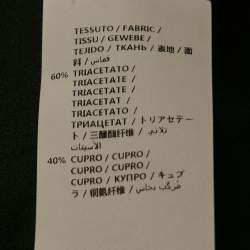 Pre Owned McQ by Alexander McQueen Black Satin Pleated Culottes S 