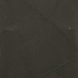 Pre Owned McQ by Alexander McQueen Black Jersey and Mesh Maxi Dress M