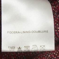 Pre Owned فستان إم سي كيو باي ألكساندر ماكوين زهور أنترسيا أسود ميني مقاس متوسط