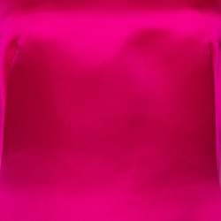 Pre Owned McQ by Alexander McQueen Pink Satin Gather Back Detail Cocktail Dress S