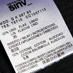 McQ by Alexander McQueen Grey Linen Button Front Blazer Coat S