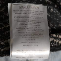 McQ by Alexander McQueen Green Synthetic Printed Leggings S