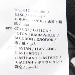 Pre Owned McQ by Alexander McQueen Black Drawstring Detail Denim S