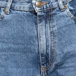 Pre Owned McQ by Alexander McQueen Two Toned Denim Jeans S