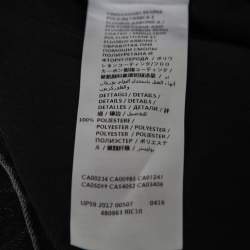 Pre Owned McQ by Alexander McQueen Black Denim & Faux Leather Jeans S Waist 28