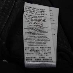 Pre Owned McQ by Alexander McQueen Black Denim & Faux Leather Jeans S Waist 28