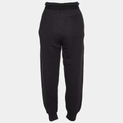 Pre Owned McQ by Alexander McQueen Black Cotton Jogger Pants L