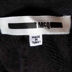 Pre Owned McQ by Alexander McQueen Black Cotton Jogger Pants L