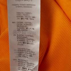 McQ by Alexander McQueen Orange Rocket Rib Knit Tank Dress XXS