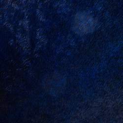 Pre Owned MCQ by Alexander McQueen Blue Calfhair Bullet Kicks Clutch