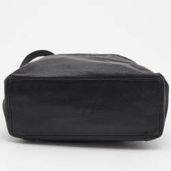 Pre Owned McQ by Alexander McQueen Black Leather Metal Detail Backpack