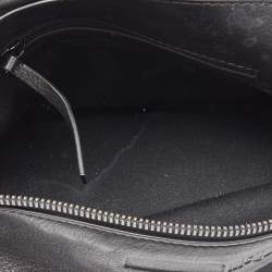 Pre Owned McQ by Alexander McQueen Black Leather Metal Detail Backpack